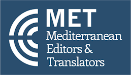 Είμαι μέλος της ένωσης Mediterranean Editors & Translators.